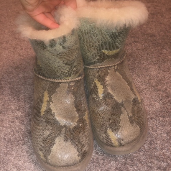 snakeskin uggs